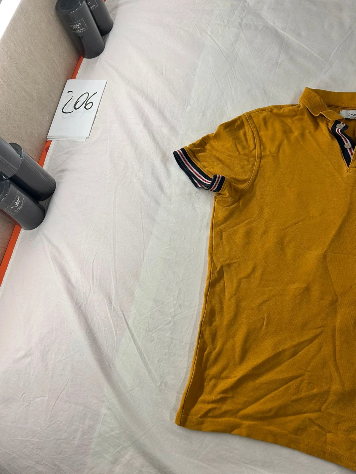 Polo amarelo mostarda Jules – photo 3